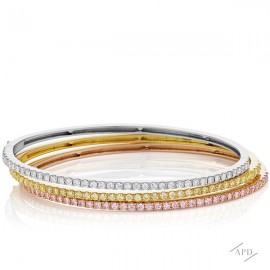 Tri-Color Cuff Bracelet