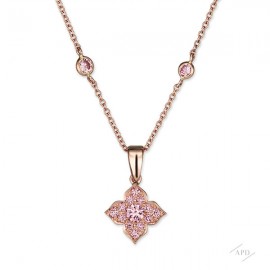 Argyle Pink Azalea Necklace