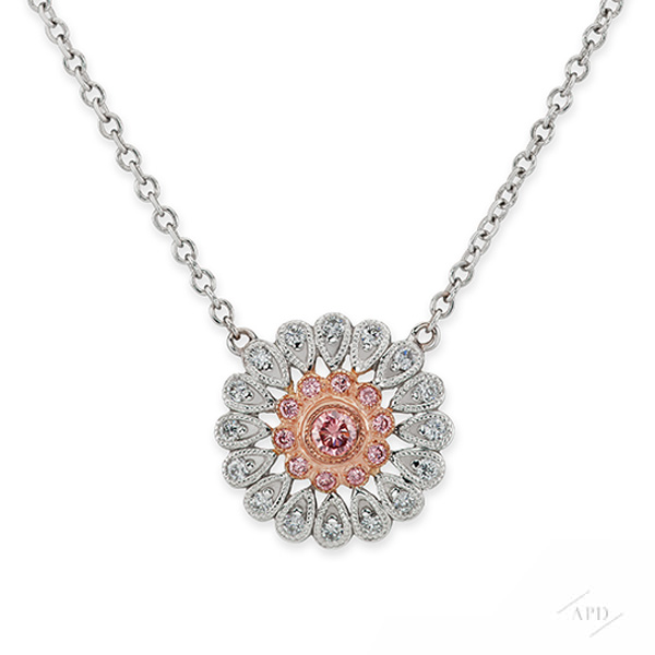 Argyle Starburst Necklace