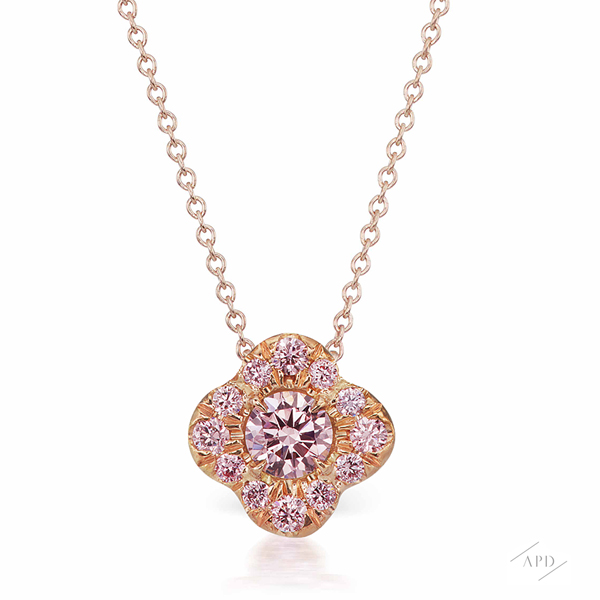 Argyle Pink Azalea Necklace