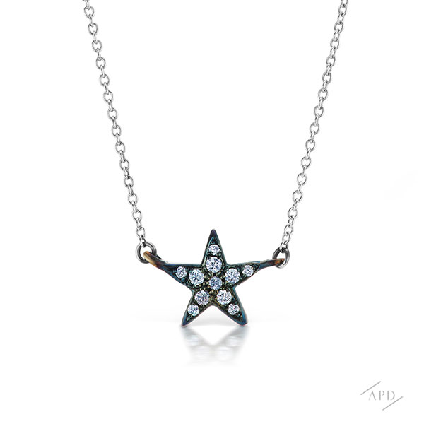 Blue Star Necklace