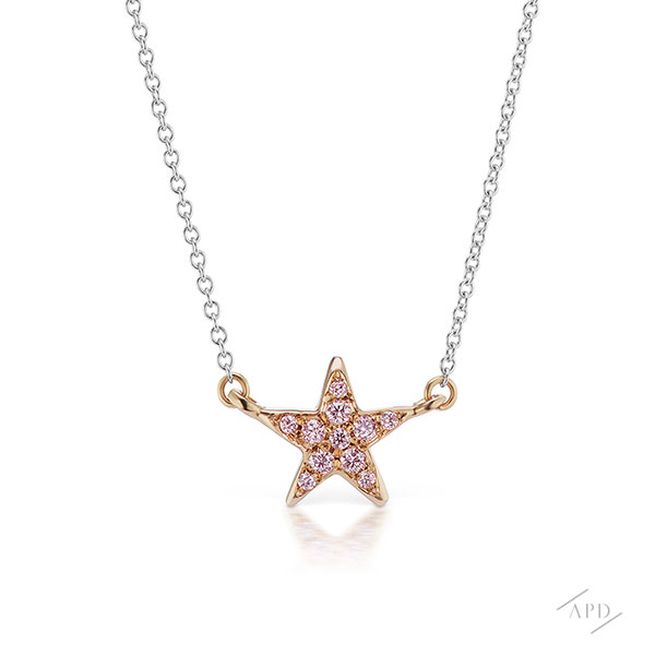 Pink Star Necklace