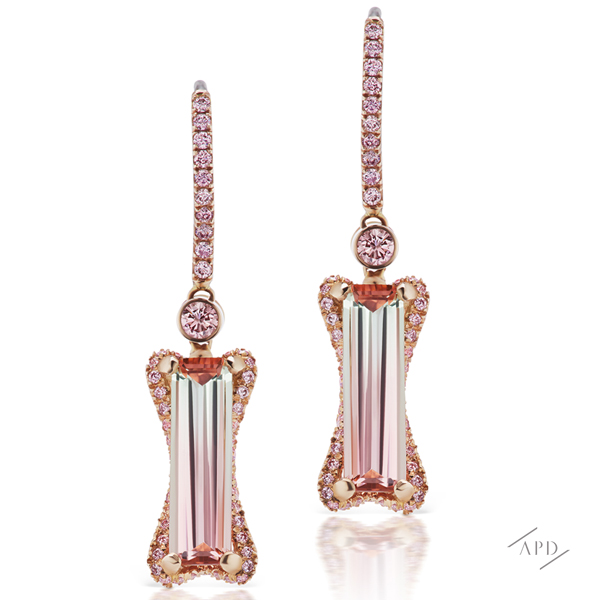 Argyle Tourmaline Earrings