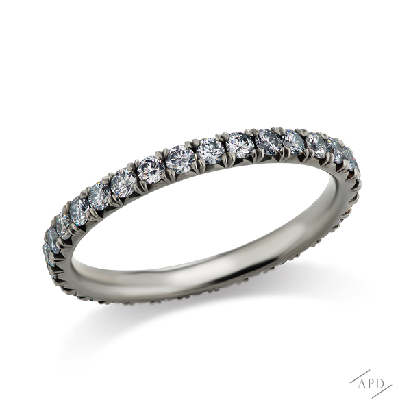 Argyle Diamond Band with 0.65ct Blue Diamonds