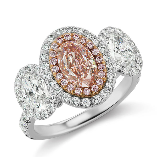 Oval Argyle Pink Diamond Ring
