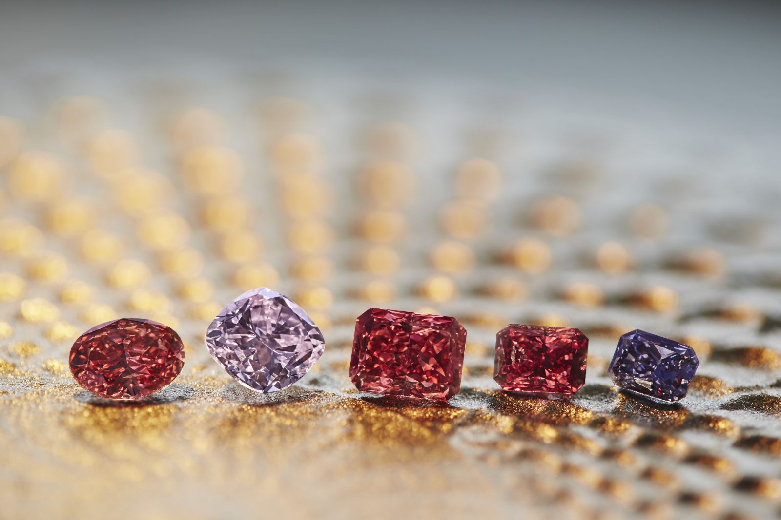 Hero stones from the 2017 Argyle Pink Diamonds Tender